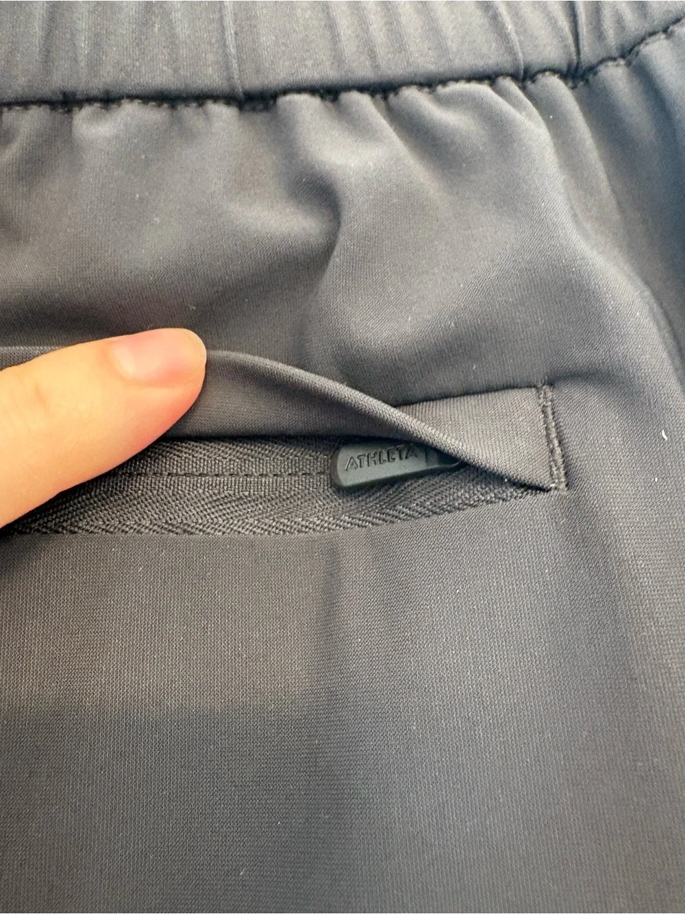 Athleta Pinnacle High Rise Trouser - Charcoal Gray - Picture 3 of 9